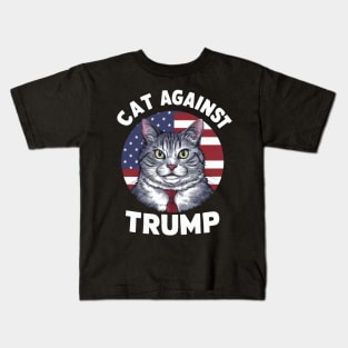 Cats Against Trump Kids T-Shirt